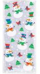 Plastic Food Gift Box Packaging Birthday Party Gift Sack , Christmas Gift Treat
