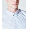 Buy cheap Striped Mens Long Sleeve Button Down Dress Shirts Wrinkle Resistant For Office Work from wholesalers