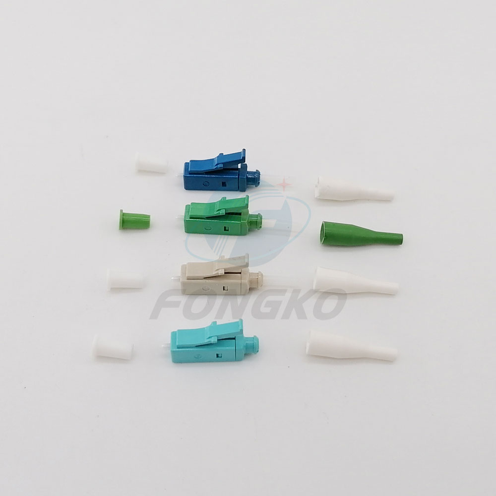 FTTH FTTX OEM Lc pc Fiber Optic Connector Kit Multi Mode Simplex 0.9mm Fiber Optical Connector