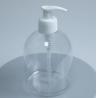 Buy cheap Transparent 500ml Hand Sanitizer Bottle With Spray Pump For Instant Hand Wash Gel from wholesalers
