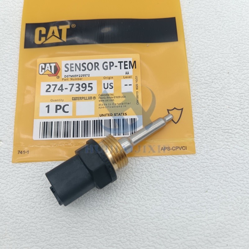 Excavator Parts Water Temperature Sensor 2747395 274-7395 for CAT 322C 324D 325C 325D