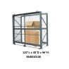 Buy cheap Heavy Duty Steel Pallet Rack Security Cage Systems 10'*4' *8' High Sliding Door Type from wholesalers