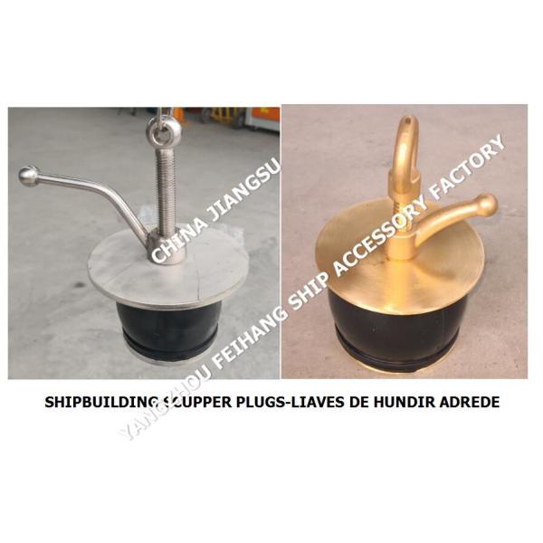 IMPA 232481 Model 50ON-50 Deck Scupper Plug, Gutter Plug Shipbuilding Scupper Plugs