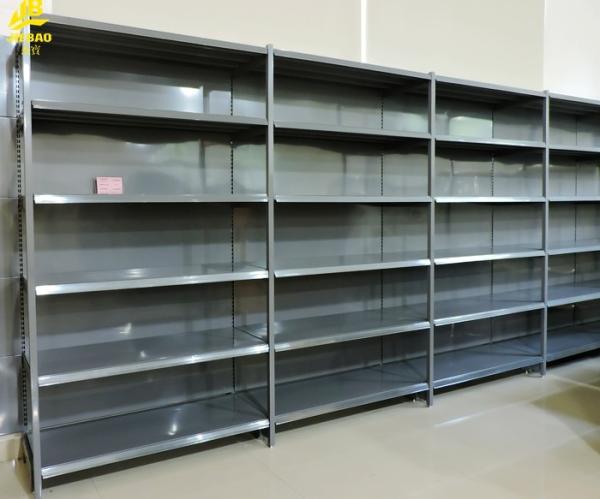 Buy cheap Grain Oil Display Racks For Markets Dark Gray Color Large Storage Space from wholesalers