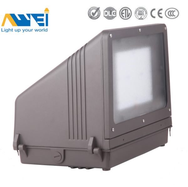 Buy cheap 60W Outdoor LED Wall Pack IP65 10800 Lumen Dusk-to-Dawn ETL Rating 5 year Warranty Recessed Exterior Wall Lights from wholesalers