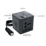 Power Inverter Car Inverter Solar Tracking Kit Dc 12V To Ac 220V 150W Car Power