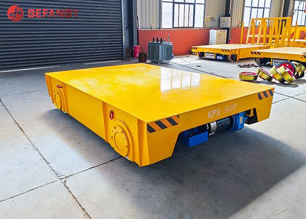 Buy cheap 50T Railway Batery Motorized Transfer Carts from wholesalers