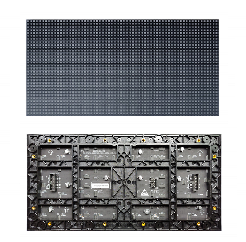 Waterproof anti collision smd rgb die casting front access led panel p1.25 p1.5 p1.86 p1.9 p2.indoor gob led display screen