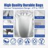 Buy cheap Die Cut 8 Mil Thick Custom Mylar Bag Food Storage Zip Top Silicone Bags With Zipper from wholesalers