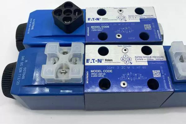 Buy cheap EATON VICKERS Hydraulic Solenoid Operated Directional Valve DG4-3V-60 ISO4401 from wholesalers
