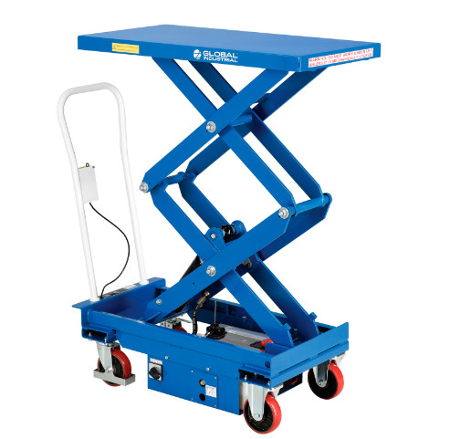 500Kg 1.5M Lift Height Battery Powered Hydraulic Scissor Lifting Table