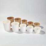 Waterproof 12 Oz Paper Food Container Single Use