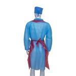 Lint Free Disposable PE Apron No Sleeves Plastic Wearing For Kitchen Food