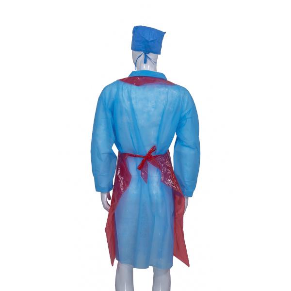 Buy cheap Kitchen Disposable Plastic Apron Waterproof Anti Oil Sleeveless PE Apron from wholesalers