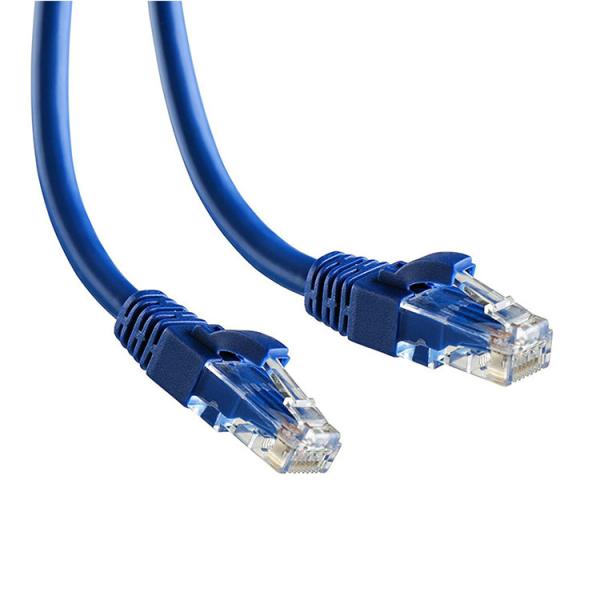 Buy cheap Slim UTP Cat 6 10 Feet Ethernet Lan Cable Blue High Speed Pre Terminated Computer Cable Blue Color from wholesalers