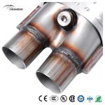2", 2.5" Universal Oval High Quality Exhaust Front Part Auto Catalytic Converter