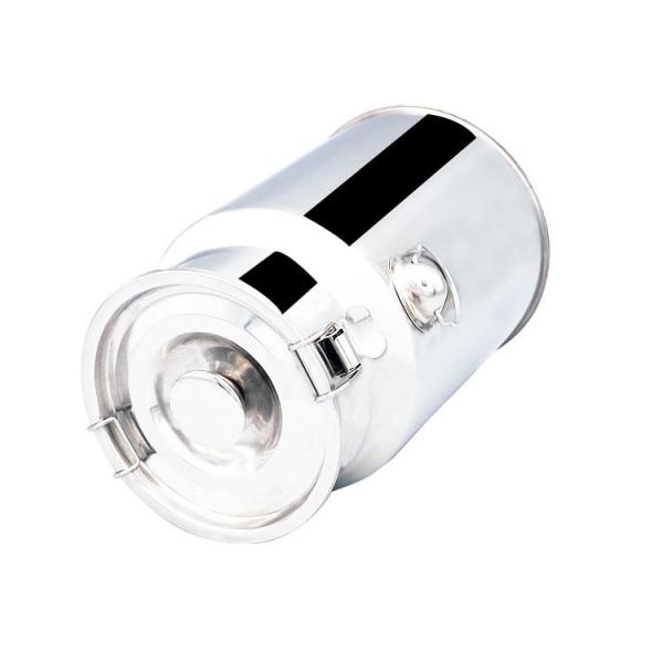 Buy cheap Mini 9L Stainless Steel Milk Can Polished Goat Sheep Cow Used Pails from wholesalers