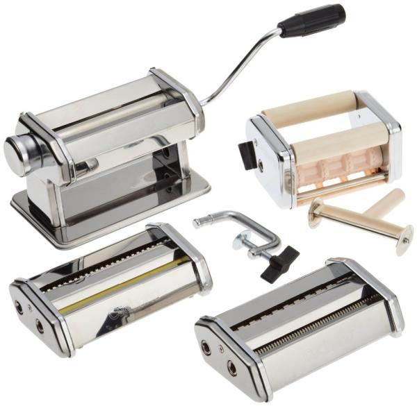 Buy cheap 23*20*19CM Pasta Machine Set 430 SS Pasta Cutter Attachment from wholesalers