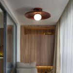 Modern Wood LED Ceiling Light Pendant Light Surface Mounted Led Ceiling