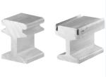 6063 T5 Aluminium Guide Rails Extrusion Profiles