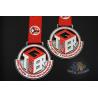 Buy cheap Metal Sports Soft Enamel Custom Award Medals Swmming Marathon Events Antique Silver Plating Medallion from wholesalers