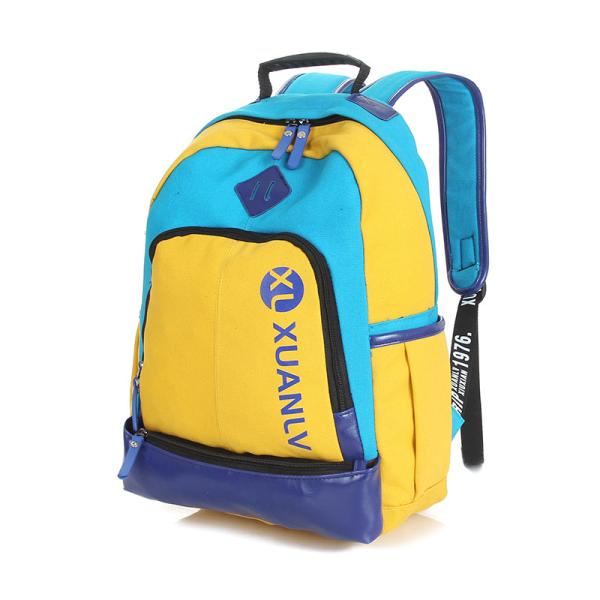 Buy cheap teen canvas backpacks colorful bluemochilas de moda городской рюкзак mochilas escolares from wholesalers