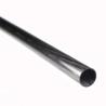 Buy cheap Roll Wrapped Round Carbon Fibre Tube Torsion Resistance 1mm from wholesalers