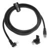 Buy cheap Alvin's CAT6a GigE Vision Cable Shielded Right Angle 15m/49.2ft from wholesalers