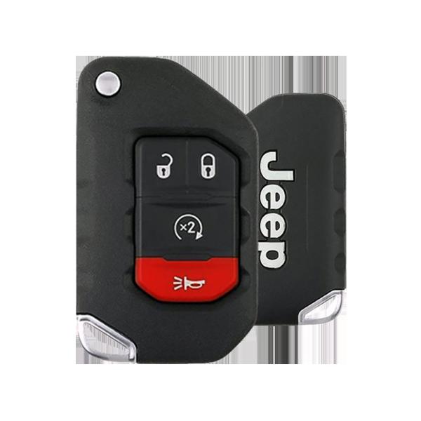 Buy cheap Red And Black Car Remote Starter And Alarm System For Wrangler JL from wholesalers