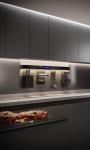 Kitchen LCD Intelligent Lighting Products Gas / Smoke Concentration Detect