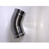 Buy cheap Durable 45 Degree Stainless Steel Elbow For Grooved Couplings And Fittings from wholesalers