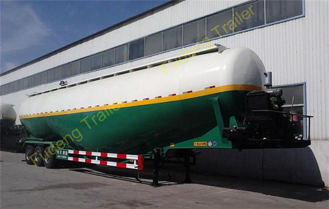 50 Cm Dry Bulk Carriers Bulk Cement Tanker Trailer , Cement Tank Trailer