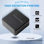 Black Print Speed of 15mm/sec Portable Mini Printer for Children's Raffle