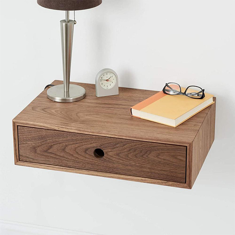 Classic Design Bamboo Wooden Storage Shelf Rack for Home Organization 46.5*30*21.4cm