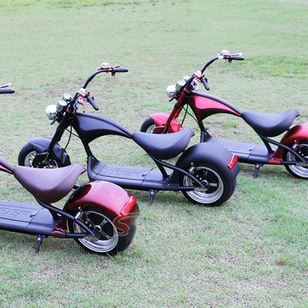 Buy cheap Load Capacity > 180kgs Fat Tire Electric Scooter , Electric Motorcycle Scooter CE Approved from wholesalers