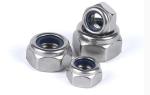 Carbon Steel Nylon Lock Nut Blue White Ring DIN 985 DIN 982 Hex Self Lock Nuts