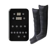 Buy cheap Battery Powered Air Compression Leg Massager Rechargeable 6 Chamber product
