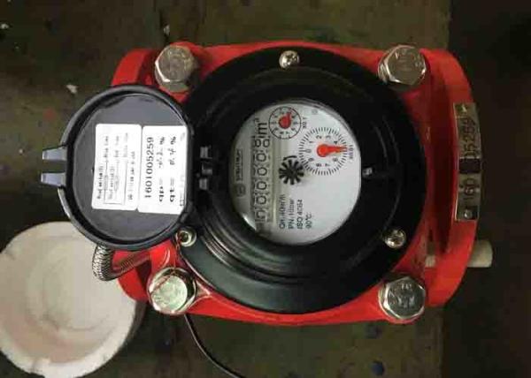 Buy cheap DN100 Remote Reading Hot Woltman Water Meter , Positive Displacement Heat Flow Meter from wholesalers