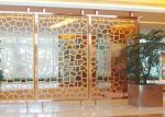 Modern Gold Indoor Screen Panels , Eco Friendly Decorative Sheet Metal Panels