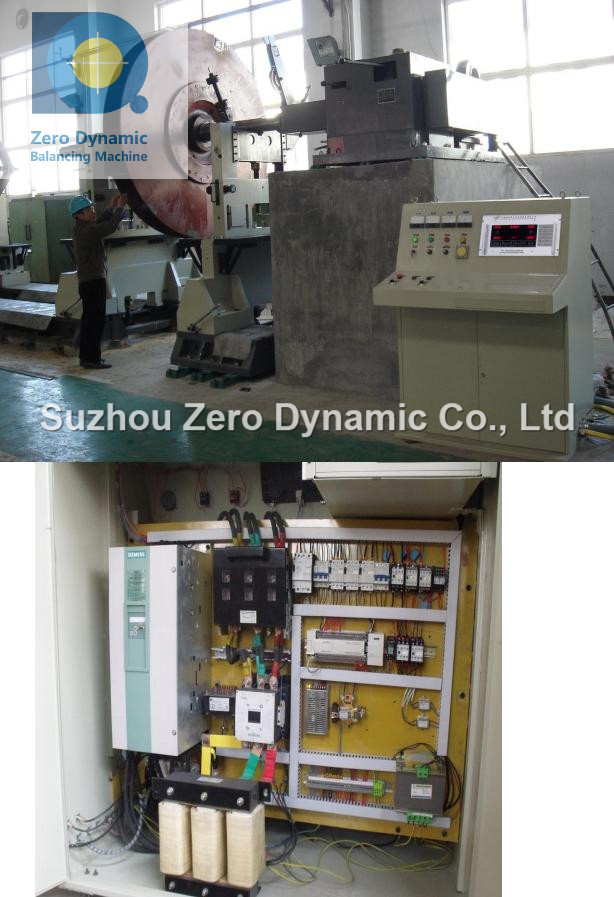 7500KG-20000KG Universal Joint Balancing Machine Hard Bearing Balancer For Centrifugal Impeller Fan Wheel