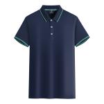 Custom Logo Golf Polo Shirts Quick Dry Short Sleeve Knitted Sport Polo Shirt