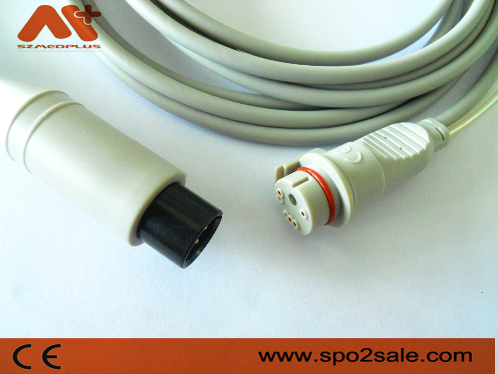 AAMI Spacelabs To BD Compatible IBP Adapter Cable 690-0021-00