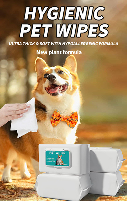 Wet Wipes For Cats And Dogs Wiping Tear Stains And Cleaning The Body No Wash Deodorizing Cleaning Wipes