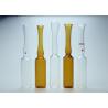 Buy cheap ISO Standard Empty Glass Ampoule Vial Clear / Amber Color 5ml Capacity from wholesalers