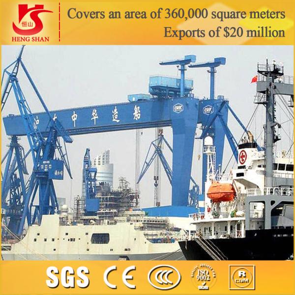 Quality Shipbuilding Gantry Crane near sea, ship to shore crane for sale