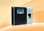 Buy cheap TFT Screen Biometric Fingerprint Time Attendance System With TCP / IP from wholesalers