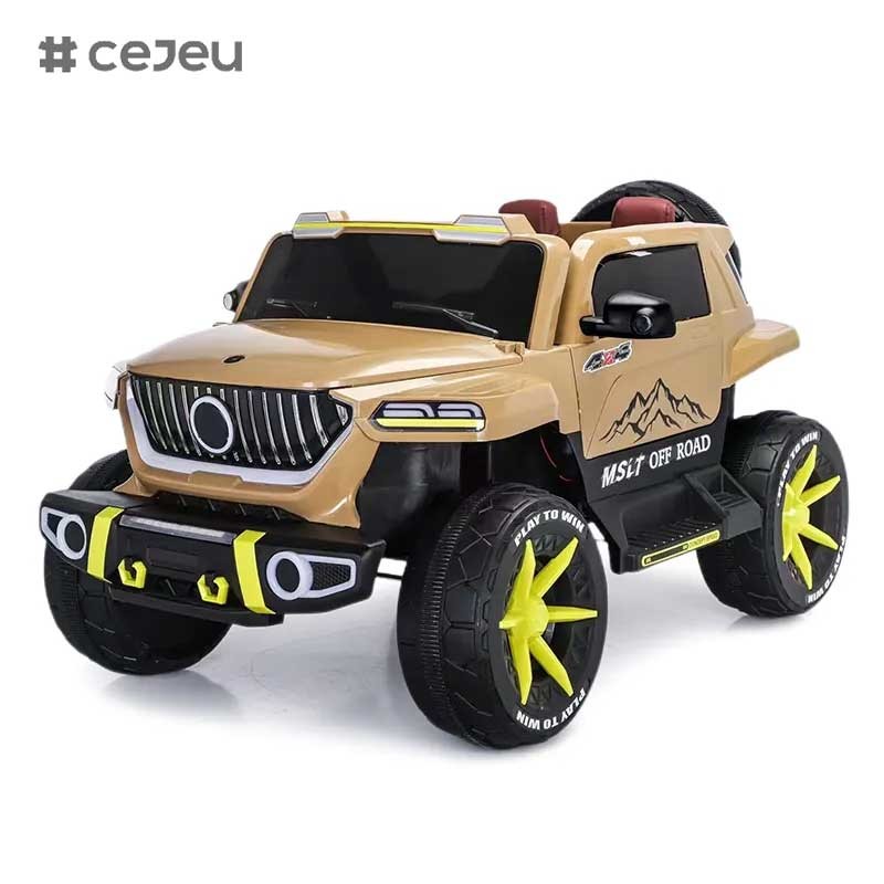 CJ-SF-5688 Newest Big Size 12V7Ah Big Size Four Motor Drive Kids Electric Car/Pink Color Two Speed Kids Ride on Off Road Car for 5-12Years