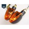 Buy cheap UTV / ATV Blinker Motorcycle LED Turn Signals , E - Mark Amber Motorcycle Running Lights from wholesalers