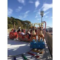 Buy cheap 3 KW Power Kids Amusement Ride , Custom Christmas Train Rides 12 People product