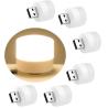 Buy cheap USB Night Light LED Mini Light Bulb Plug in Night Light Small Night Lights USB Light Bulb for Bedroom, Bathroom, Hallway from wholesalers